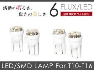 LEDドアカーテシランプ セイバー  ホワイト/白 T10 4個セット ポジション球/ナンバー灯